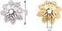 LiQunSweet 300 Pcs 6-Colors Multi-Petal Flower Iron Metal Bead Bell Caps Spacers for Beading Jewelry Making Supplies - 10x4mm...