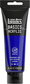 Liquitex BASICS Acrylic Paint, 118ml (4-oz) Tube, Ultramarine Blue...