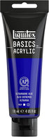 Liquitex BASICS Acrylic Paint, 118ml (4-oz) Tube, Ultramarine Blue...