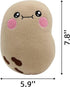7.8'' Kawaii Potato Plush Toy Soft Food Stuffed Animals Plushie Pillow Toys Doll (7.8'', Primary Color)...