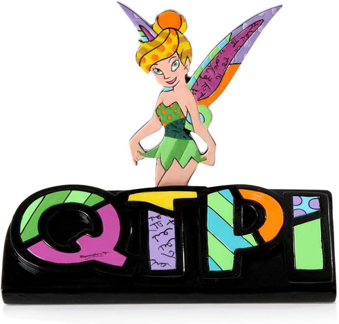 Enesco Disney by Britto Tinker Bell Cutie Pie Figurine, 4.25-Inch...