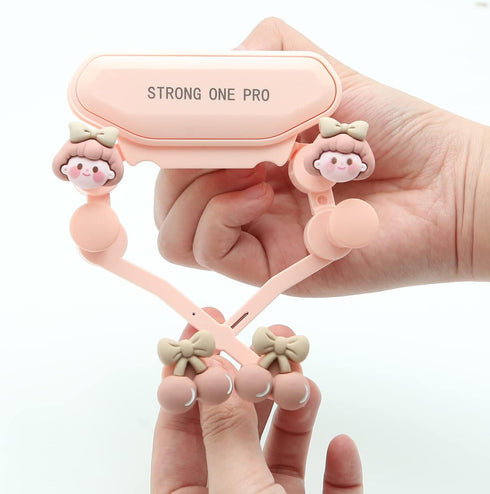 Cartoon Car Vent Phone Mount, Cute Bear Candy Clip Air Vent Phone Holder Car Fit for All Cell Phone, Pretty Car Accessories for Women Mom Wife Fri...