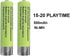 2-Pack Rechargeable Batteries Replacement for ADH300J/DB100 Wireless Headphones for TV (750mAh) (AAA)...