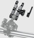BRCOVAN Anti-Theft Aluminum Alloy Double Socket Arm Compatible with RAM Mounts B Size 1'' Ball Mounting Base & Bike Motorcycle Phone Holder (Mediu...
