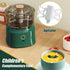 350ml Electric Garlic Chopper Mini Cordless Meat Grinder USB Rechargeable Vegetable Onion Chopper Small Electric Food Processor (Green)...