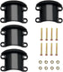 2 Pack Squirrel Baffle Accessory for Bird Feeder Pole and Bird Houses, Pole Mounted Buckle Stopper for Guarding Birdhouse (Baffle Not Included)...