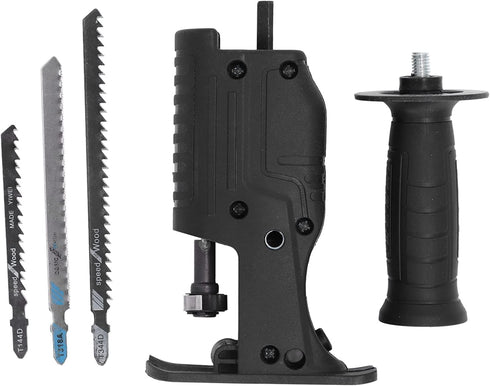 Reciprocating Saw Adapter Electric Drill to Reciprocating Saw Adapter, Hand Drill to Reciprocating Saw Chainsaw Conversion Head Kit, Woodworking H...