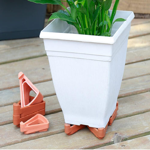 Pot Toes, Terra-Cotta Color (Pack of 12 PCS) (12)...