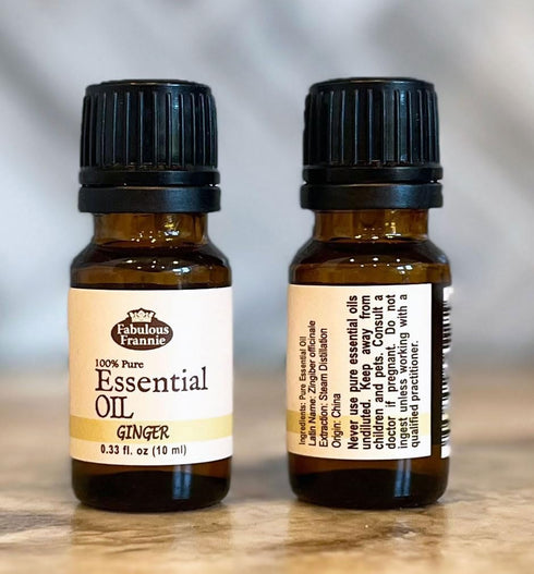 Fabulous Frannie GINGER 100% Pure, Undiluted Essential Oil 10ml...