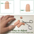 Gel Finger Protectors Finger Caps Silicone Fingertips Protection - Finger Cots Great for Trigger Finger, Finger Arthritis, Finger Cracking and Oth...
