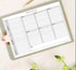 Weekly To Do List Notepad, 60 Page Task Planning Pad w/Daily Checklist, Priority Todo Checkbox & Notes. Desk Notebook to Organize Office 11 X 8.5...