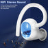 Wireless Earbud, 48Hrs Bluetooth 5.3 Headphones Over Ear IP7 Waterproof, Sports Wireless Earphones in Ear with Dual LED Display, Stereo Bass Over ...