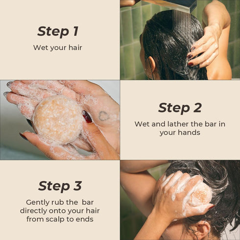 The Earthling Co. Shampoo Bar - Promote Hair Growth, Strengthen & Volumize All Hair Types - Paraben & Sulfate Free formula with Natural, Vegan Ing...