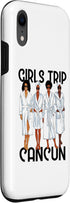 iPhone XR Girls Trip 2024 Cancun For Black Melanin Women Spa Relax Case...