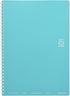 KOKUYO D Shaped Soft Ring Notebook, 6mm ruled w/dot-lines, 36 Lines, 40 Sheets, B5, Light Blue, Japan Import (SU-SV301BT-LB)...