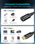 CLEEFUN USB C Extension Cable 10ft, USB C 3.2 Male to USB C Female Extension Cable, 5Gbps Data & 4K Video Sync Transfer USB C Extender Cable 100W ...