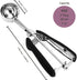 Ice Cream Scoop, 18/8 Stainless Steel Cookie Scoop, Cookie Scoops for Baking, 2 Tbsp/ 30 ml/ 1 oz Cookie Dough Scoop, Ice Cream Scooper with Trigg...