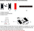 Stabilizer V2, Screw in Stabilizers with 2u 6.25u 7u Wires, PCB Mount Keyboard Stabilizers for Mechanical Keyboards (V2 Clear 100% Kit)...