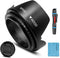 62mm Lens Hood,Universal Tulip Flower Lens Hood Sun Shade with Centre Pinch Lens Cap for Canon Nikon Sony Pentax Olympus Fuji Camera...