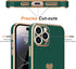 Teageo for iPhone 14 Pro Max Case for Women Girl Cute Love Heart Luxury Soft Bling Back Cover Raised Full Camera Protection Bumper Silicone Shockp...