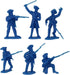 BMC Revolutionary War Plastic Army Men - 34 British, American, French Soldiers...