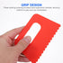 Plastic Paint Scraper,Plastic Putty Knife Putty Plastic Spreader Spackle Tool Plastic Putty Knife rScraper Tool Putty Scraper for Art 4pcs...