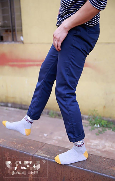 Men's 5 Packs Fun Crazy Animal Cotton Casual Crew Socks...