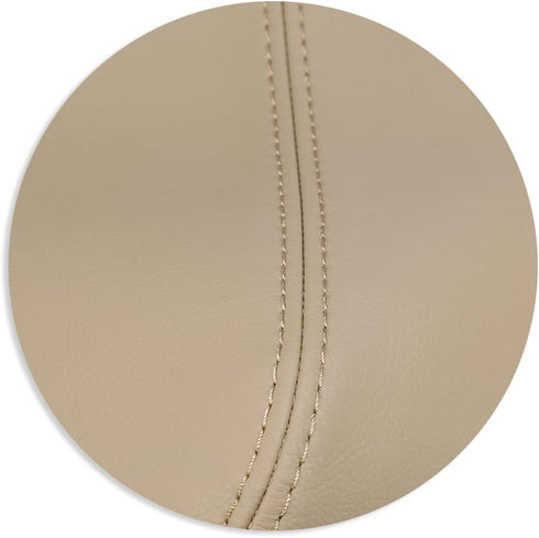 2pcs (1Pair) Microfiber Leather Front Door Panels Armrest Cover Replacement for Honda Cr-V CRV 2007-2012 (Leather Only) Beige Tan...