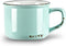 Abbott Collection Enamel Look Stoneware Cappuccino Cup, Green...