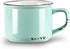 Abbott Collection Enamel Look Stoneware Cappuccino Cup, Green...