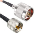 uxcell UHF (PL259) Male to N-Type Male Antenna Cable RG316 Coax Cable 4 Ft for Antenna Analyzer Ham Radio Transceiver...