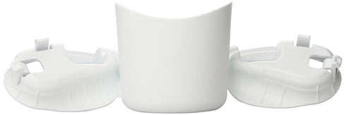 Clek Drink-Thingy Baby Car Seat Cup Holder for Foonf & Fllo Car Seat Models - Attaches Easily to Either Side, Dishwasher-Safe, White...