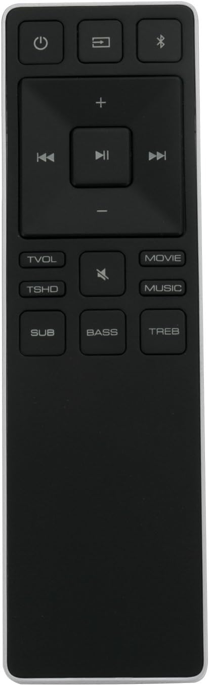 XRS531 Soundbar Remote Control Applicable for Vizio Sound Bar SB3621n-E8...