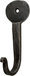 Hand Forged Metal Hooks Handmade Wrought Iron Wall Mounted Coat Hook Blacksmith Metal Wall Towel Hooks Rack Black Antique Finish Wall Hooks...