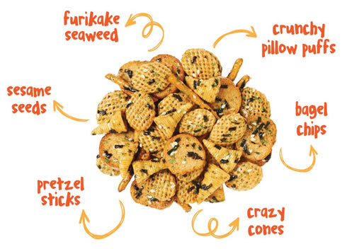 LoloYum Furikake Seaweed Snack Mix (Original, 6oz)...