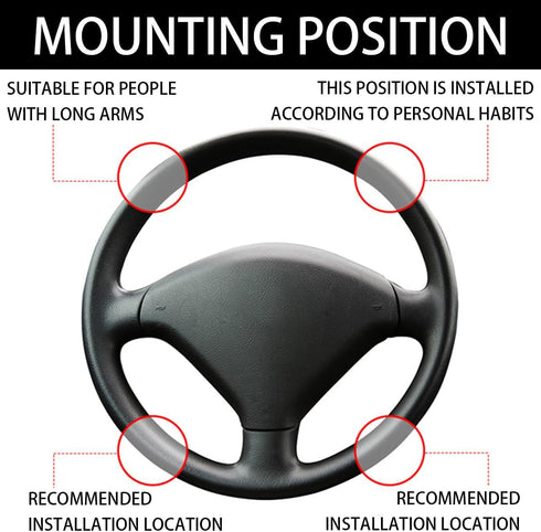Car Steering Wheel Knob Spinner, Automotive Steering Wheel Spinners Carbon Fiber and Metal Ball, Vehicle Steering Wheel Accessories, Universal for...