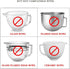 Mixers Bowl Cover for KitchenAid 6 Quart Bowl-Lift Stand Mixers, Mixer Lid Fits Bowl-Lift Models KV25G and KP26M1X (Pack of 1)...