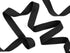 CRAFTMEMORE 1 Inch Twill Tape Fabric Ribbons Webbing Herringbone Twill Bias Binding Tape for Clothes Sewing Craft Trim Lace 18 Yards (MP26 Black)...