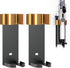 Linkidea 2 Pack Curling Iron Holder Wall Mount for Devices Diameter Under 1.38" (3.5CM), Hair Styling Tool Storage Organizer, Hairdressing Hanging...