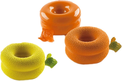 3D Doughnut Silicone Molds for Baking Mousse Cake, 3D Silicone Baking Mold for Candy Pastry Chocolate Truffle Cupcake Jelly Cookie Pudding Cake De...