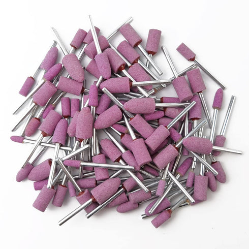 95 Pieces Abrasive Stone Points Electric Grinding Accessories Polishing Grinding Head Wheel Tool Kit for Rotary Tool (Red)...