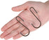 Hotop 36 Pieces S Hooks for Hanging 2.4 Inch Heavy Duty S Shaped Hook Rack Metal Non Slip Hanger for Stocking Kitchen Pot Utensils Closet Wire Bat...