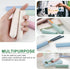 4Pcs Travel Toothbrush Case Portable Toothpaste Toothbrush Cover Storage Box Toothbrush Holder for Trip Camping School...