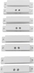 4 Sets NC Wired Door Alarm Magnetic Contact Sensor with Double Side Tape...