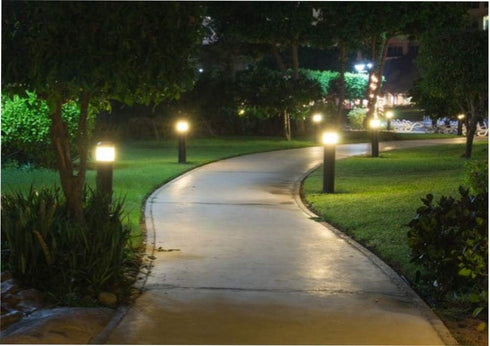 12V 24V Low Voltage Landscape Replacement led Light Bulb T5 T10 Wedge Base 25W Equivalent 240lm 1.5 W for Garden Path Light Deck Light Walkway Law...
