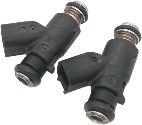 27709-06A 2pcs Set Fuel Injector 6 Holes Replacement for 2006-2015 Harley Davidson Motorcycle 25 Degree 27625-06 R2025DEG...