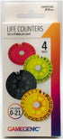 Life Counters Single Dials (4 Pack) | Count Life or Victory Points | Use with Tabletop Games, Collectible Card Games and Living Card Games | Premi...