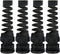 Lovelysp Plastic Flex Spiral Strain Relief Protector IP68 Waterproof M18 PG11 Plastic Cable Gland Connector for 5-10mm Thread -4PCS...