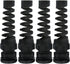 Lovelysp Plastic Flex Spiral Strain Relief Protector IP68 Waterproof M18 PG11 Plastic Cable Gland Connector for 5-10mm Thread -4PCS...
