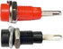 2mm Banana Socket - Red and Black, Solder-Type, Panel Mount for RC Models, Instruments, Audio, 5 Pairs...